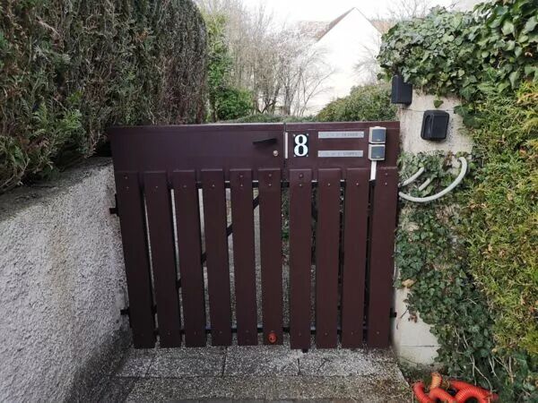 Rénovation de portillon en bois - Gif sur Yvette