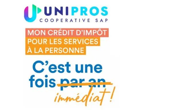 Avec UNIPROS profitez de l’avance immédiate, service gratuit